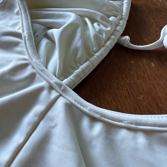GOOD AMERICAN {NWT} Leilani Ivory One Piece Swimsuit | sizes 0 (XS) and 2 (M) - Picture 8 of 11